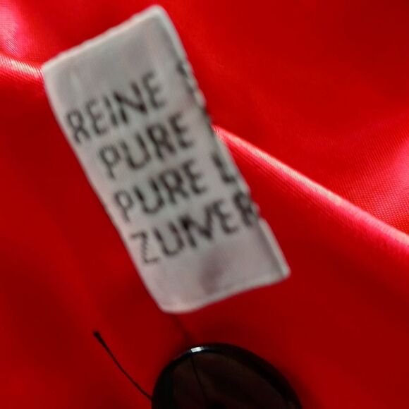 Escada by Margaretha Ley Vintage W. Germany Womans 40 Red Blazer. Vintage....... - Picture 9 of 13